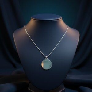 תליון עיגול מכסף