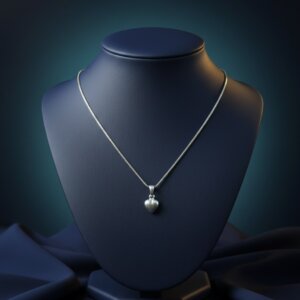 תליון לב נפוח - כסף 925