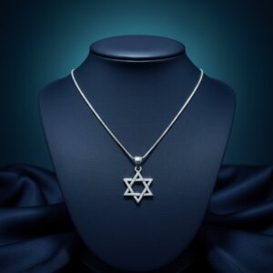 תליון מגן דוד מכסף 925