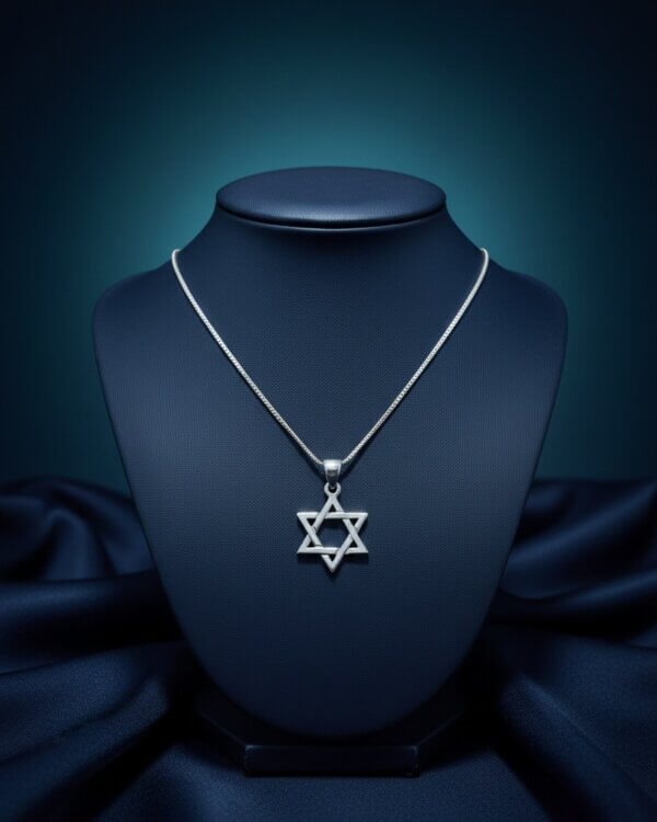 תליון מגן דוד מכסף 925