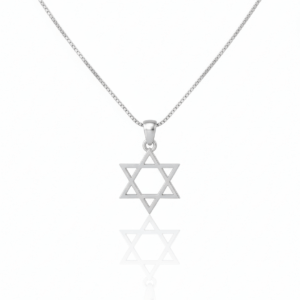 שרשרת מגן דוד מכסף 925