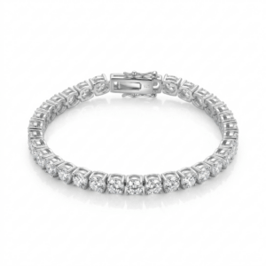 צמיד טניס כסף 925- משובץ אבני זרקוניה