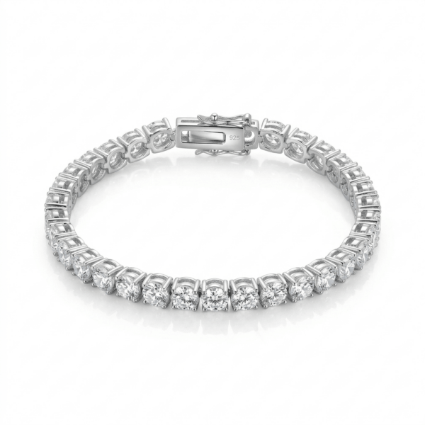 צמיד טניס כסף 925- משובץ אבני זרקוניה