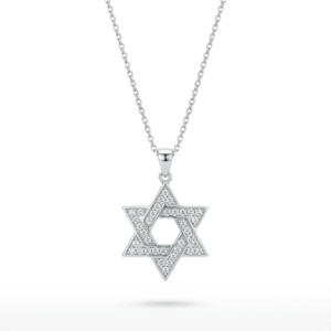 תליון מגן דוד Sparkling Glory – כסף 925