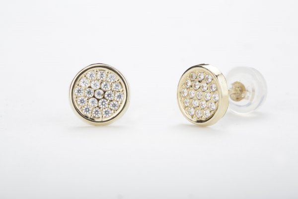 עגיל עיגול- איריס