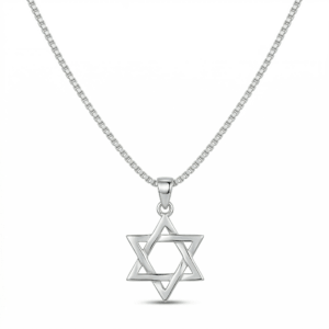 שרשרת ותליון מגן דוד כסף 925