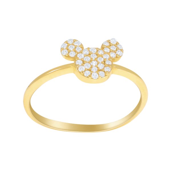 טבעת מיקי מאוס- זיו טבעת מיקי מאוס- זיו