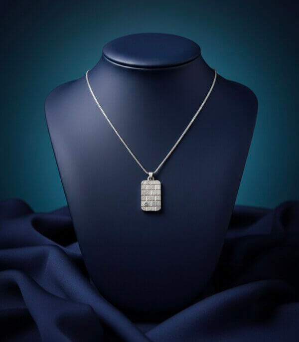 תליון כסף ירושלים של זהב - הכותל המערבי