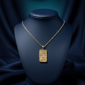 תליון זהב 14K ירושלים של זהב - הכותל המערבי